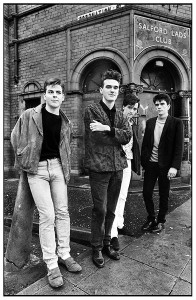 The Smiths at Salford Lads Club (photo by Stephen Wright)